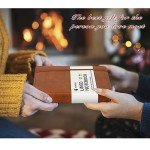 Winkooy Lined Journal Notebook, 366 Pages, Leather Hardcover Journals for Writing Thick A5 College Ruled Classic Notebook with Pen Loop, 100Gsm Daily Journal for Women Men Travel Business Work Office