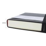 Journal Notebook Journal for Men/Women Journals for Writing A5 180Sheets 360Pages College Ruled Notebook 100gsm Lined Paper Leather Hardcover Journal 5.9'' X 8.4'' (Black)