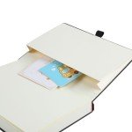 Journal Notebook Journal for Men/Women Journals for Writing A5 180Sheets 360Pages College Ruled Notebook 100gsm Lined Paper Leather Hardcover Journal 5.9'' X 8.4'' (Black)