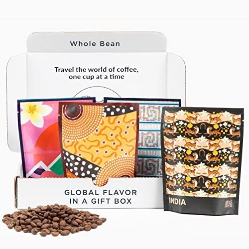 Gourmet Coffee World Sampler Box - 4-Pack