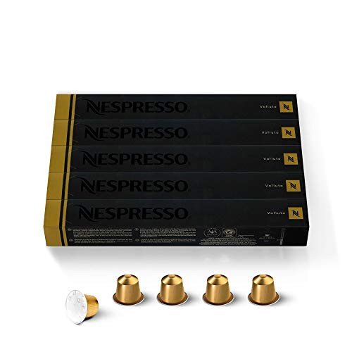 Nespresso Volluto Mild Roast Espresso Coffee Pods - 50 Count
