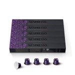 Nespresso Arpeggio Decaffeinato Dark Roast Coffee Pods, 50-Count