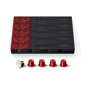 Nespresso Ispirazione Napoli Dark Roast Coffee Capsules, 50-Count