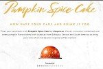 Pumpkin Spice Coffee Cake Pods for Nespresso Vertuo