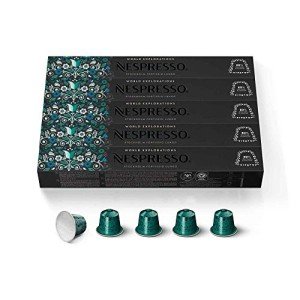 Nespresso Stockholm Fortissio Lungo Dark Roast Coffee Pods