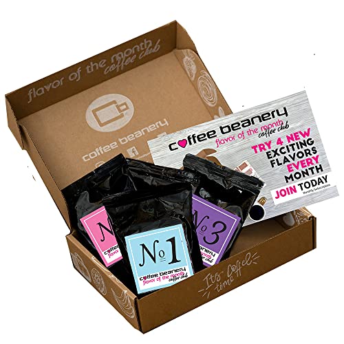 Decaf Flavored Coffee Monthly Subscription Box