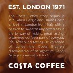 Costa Coffee Dark Roast Whole Bean, 12oz