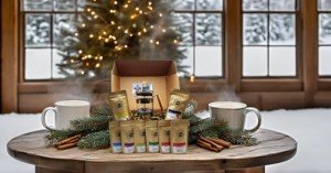 Global Coffee Sampler Box with French Press