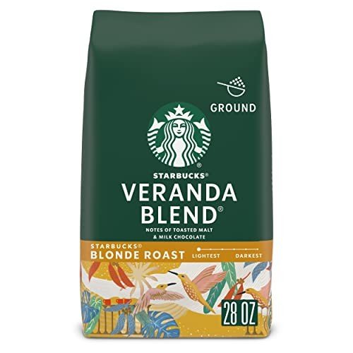 Starbucks Blonde Roast Veranda Blend Ground Coffee