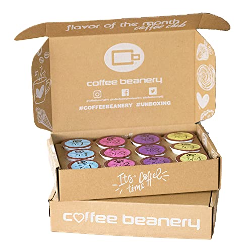 Decaf Flavored Coffee Pods Monthly Subscription Box