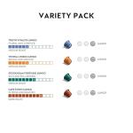 Nespresso Morning Lungo Variety Pack Coffee Pods, 50 Count