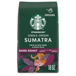 Starbucks Sumatra Dark Roast Ground Coffee 18oz