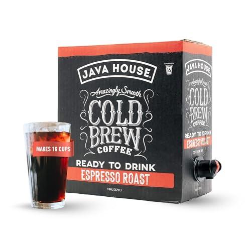 Java House Dark Roast Cold Brew Coffee 128 Fl Oz
