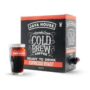 Java House Dark Roast Cold Brew Coffee 128 Fl Oz