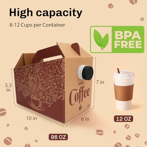 Insulated Coffee Dispenser Box - 10 Pack