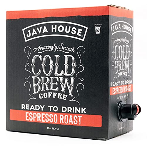 Java House Dark Roast Cold Brew Coffee 128 Fl Oz