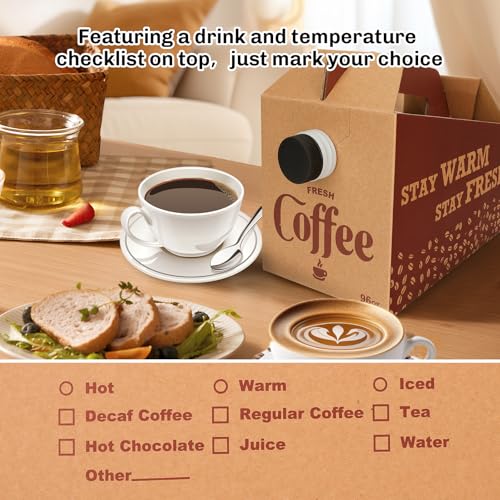 Insulated Coffee Dispenser Box - 10 Pack