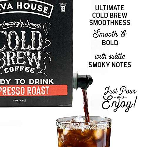 Java House Dark Roast Cold Brew Coffee 128 Fl Oz