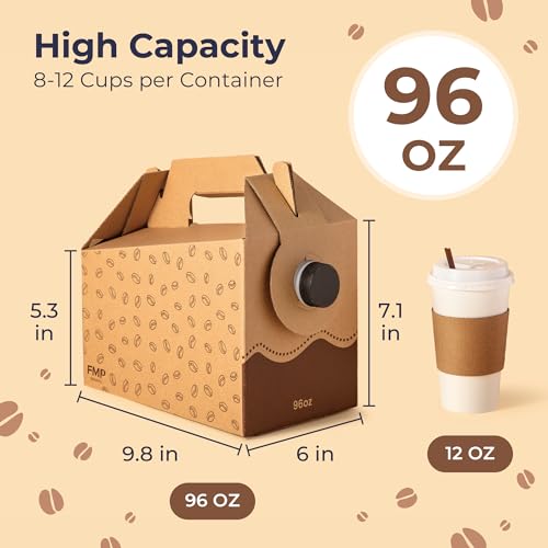Durable Insulated Coffee Dispensers - 5 Pack