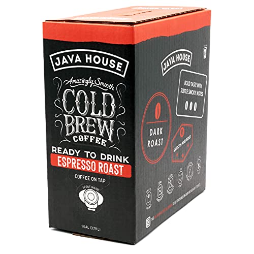 Java House Dark Roast Cold Brew Coffee 128 Fl Oz