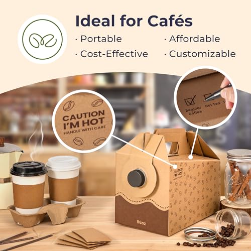 Durable Insulated Coffee Dispensers - 5 Pack