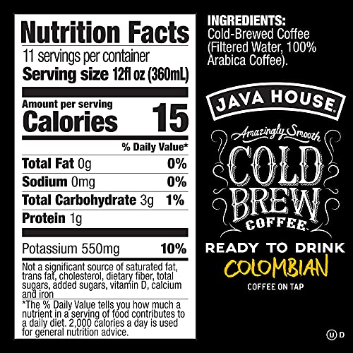 Java House Colombian Cold Brew Coffee Box
