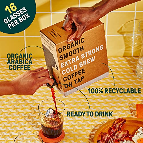 Organic Cold Brew Coffee Subscription - Extra Strong