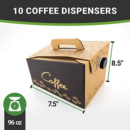 Insulated Coffee Take-Out Containers - 10 Pack