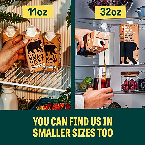 Organic Cold Brew Coffee Subscription - Extra Strong