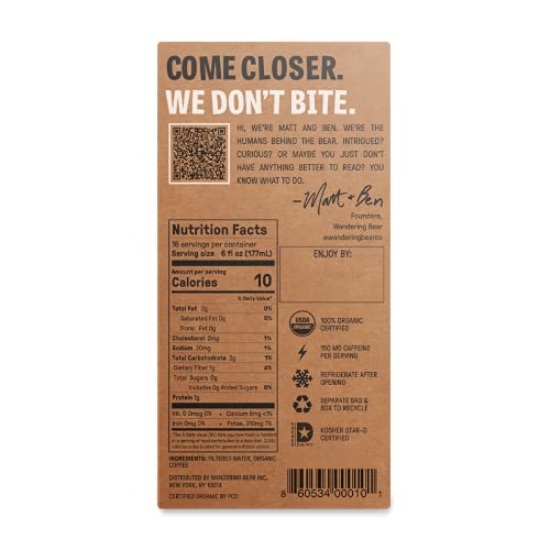 Organic Cold Brew Coffee Subscription - Extra Strong