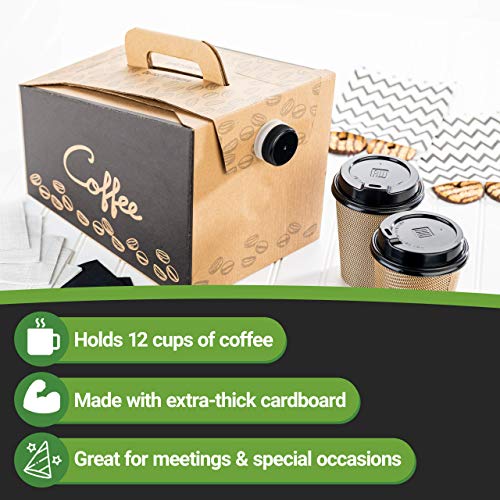 Insulated Coffee Take-Out Containers - 10 Pack