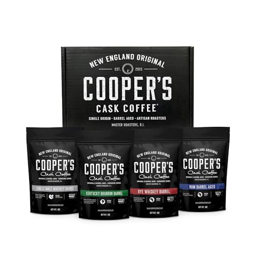 Bourbon & Whiskey Barrel Aged Coffee Subscription Box