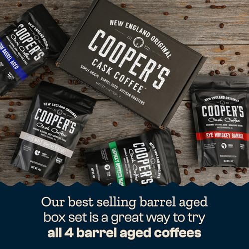 Bourbon & Whiskey Barrel Aged Coffee Subscription Box