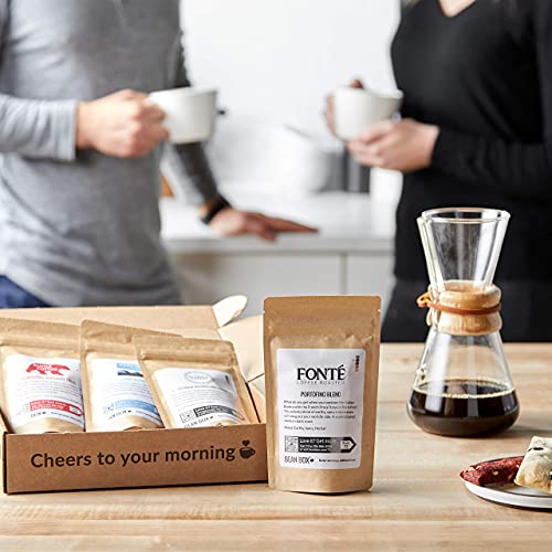 Gourmet Coffee Sampler Gift Set Box - 4 Pieces
