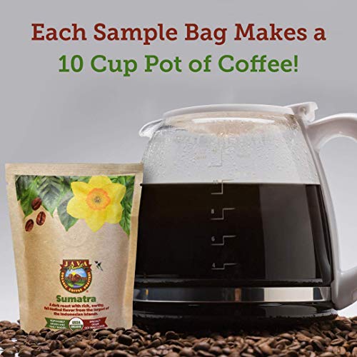 Organic Arabica Coffee Sampler Pack - Java Planet