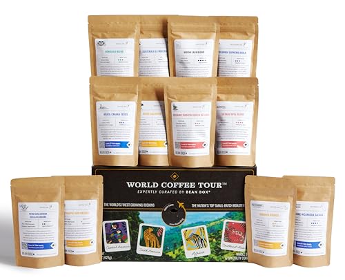 World Coffee Tour Gift Box | 12 Gourmet Varieties