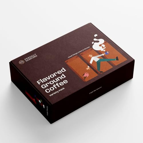 Flavored Ground Coffee Sampler Box - 3 Pack