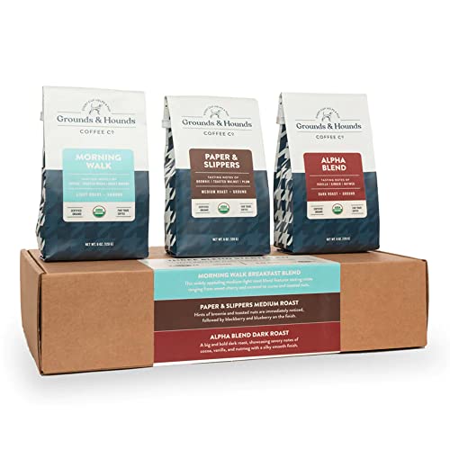 Grounds & Hounds Organic Coffee Variety Pack