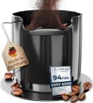 Coffee Knock Box - Innovative Espresso Accessory, Black