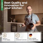 Coffee Knock Box - Innovative Espresso Accessory, Black