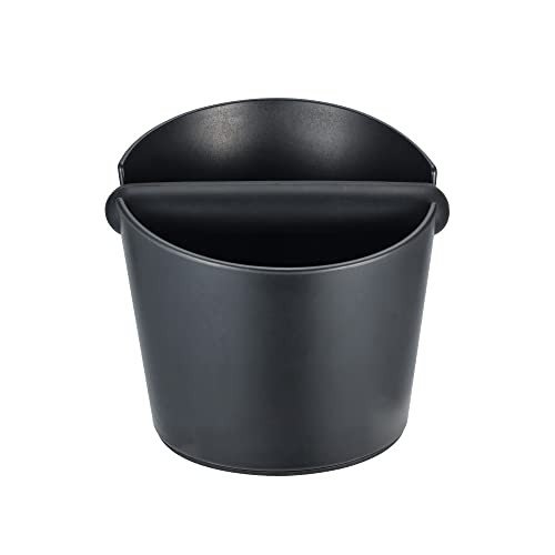 Chilamics 6-Inch Espresso Knock Box with Silicone Rod