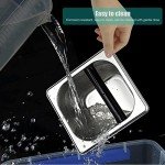 Stainless Steel Espresso Knock Box with Rubber Bar