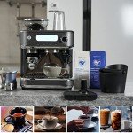 Chilamics 6-Inch Espresso Knock Box with Silicone Rod