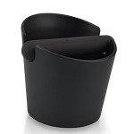Barista-Style 4.8" Knock Box with Non-Slip Base