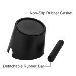 Compact Rubber Coffee Knock Box for Easy Brewing