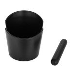 Compact Rubber Coffee Knock Box for Easy Brewing