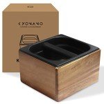 Kyonano Espresso Knock Box for Coffee Grounds