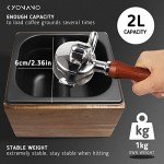 Kyonano Espresso Knock Box for Coffee Grounds