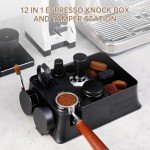 Luriseminger Espresso Knock Box & Organizer Station