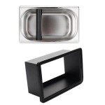 Stainless Steel Espresso Knock Box with Holder